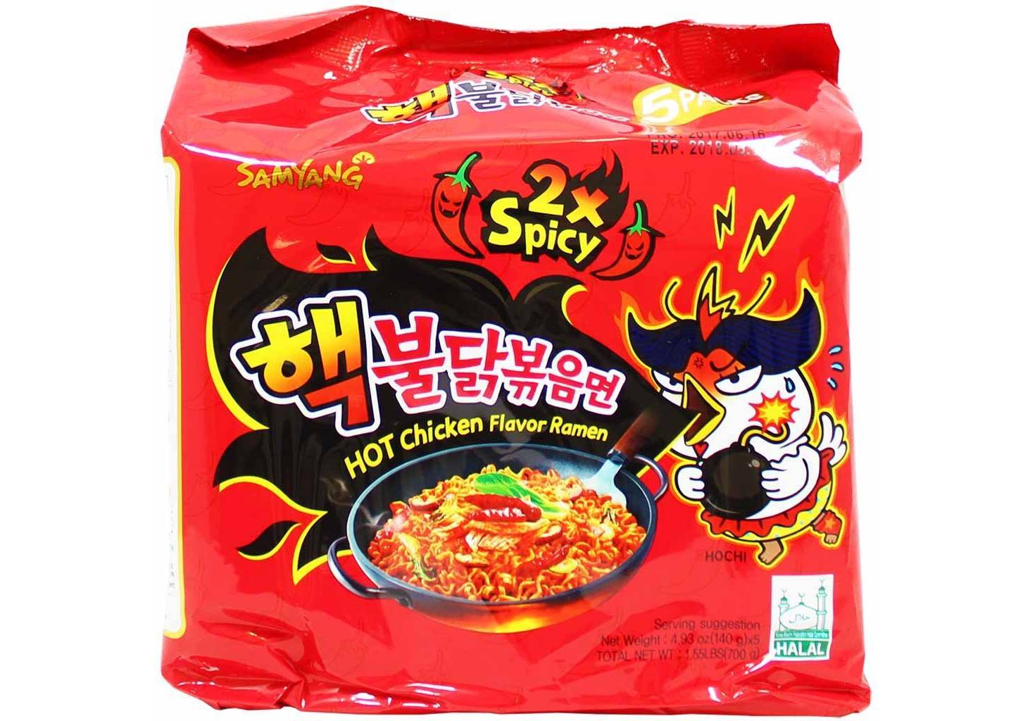 Samyang_Nuclear_Edition_2X_Spicy_Chicken_Ramen_5_-_4.9_oz._packs_140g_1024x1024